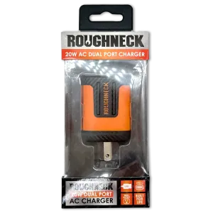 AC Wall Charger Dual Port USB / USB-C 20 Watts - 4 Pieces Per Retail Ready Pack 23689MN