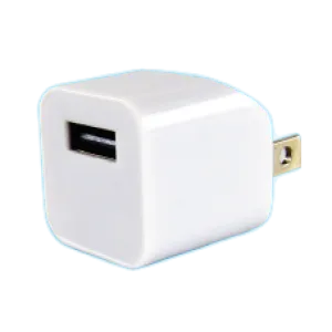AC Wall Charger with USB Port 1 Amp - 18 Pieces Per Pack 22852