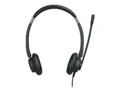 Alcatel-Lucent Enterprise Aries 20 Series II AH22 M II - Headset - on-ear - wired - 3.5 mm jack, USB-C, USB-A 3MK08014AB