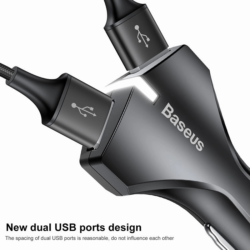 Baseus Quick Charge 3.0 Dual USB Car Charger