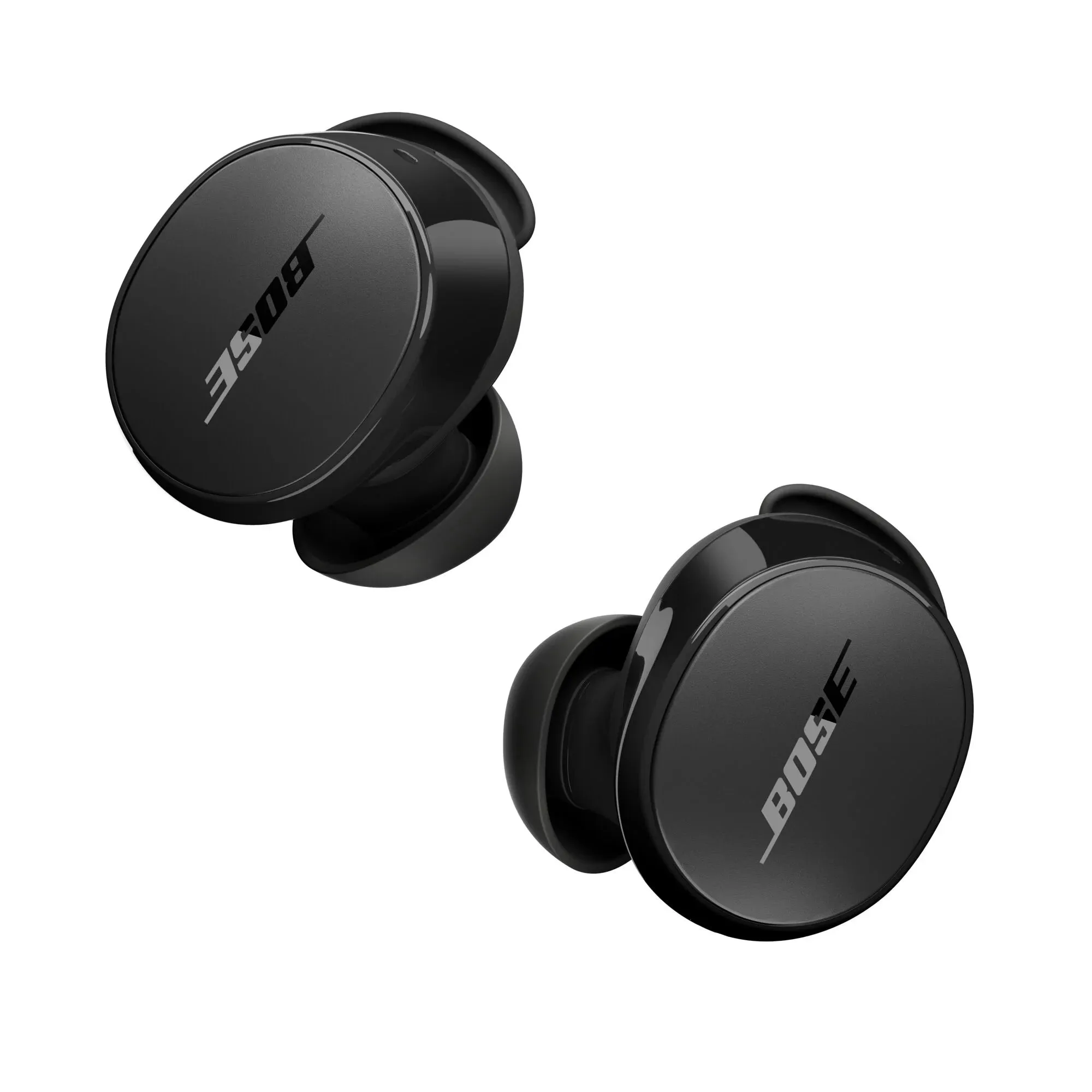 Bose 888507-0100 QuietComfort Wireless Noise Cancelling Bluetooth Earbuds, Black