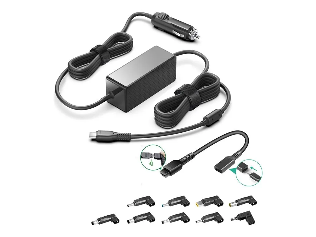 BTI - Car power adapter - 100 Watt AA-100WUSBC-UNI-BTI