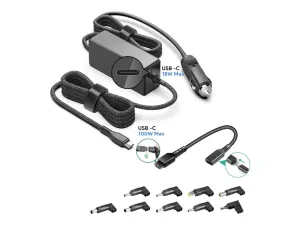 BTI - Car power adapter - 118 Watt AA-118WUSBC-UNI-BTI
