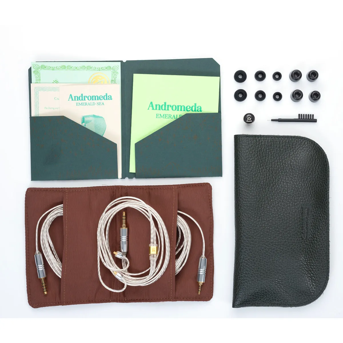 Campfire Audio Andromeda Emerald Sea In-Ear Monitors (Open Box)