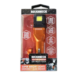 Car Charger USB Port with Flashlight Multi-Tool 2 Amp - 3 Pieces Per Pack 24591