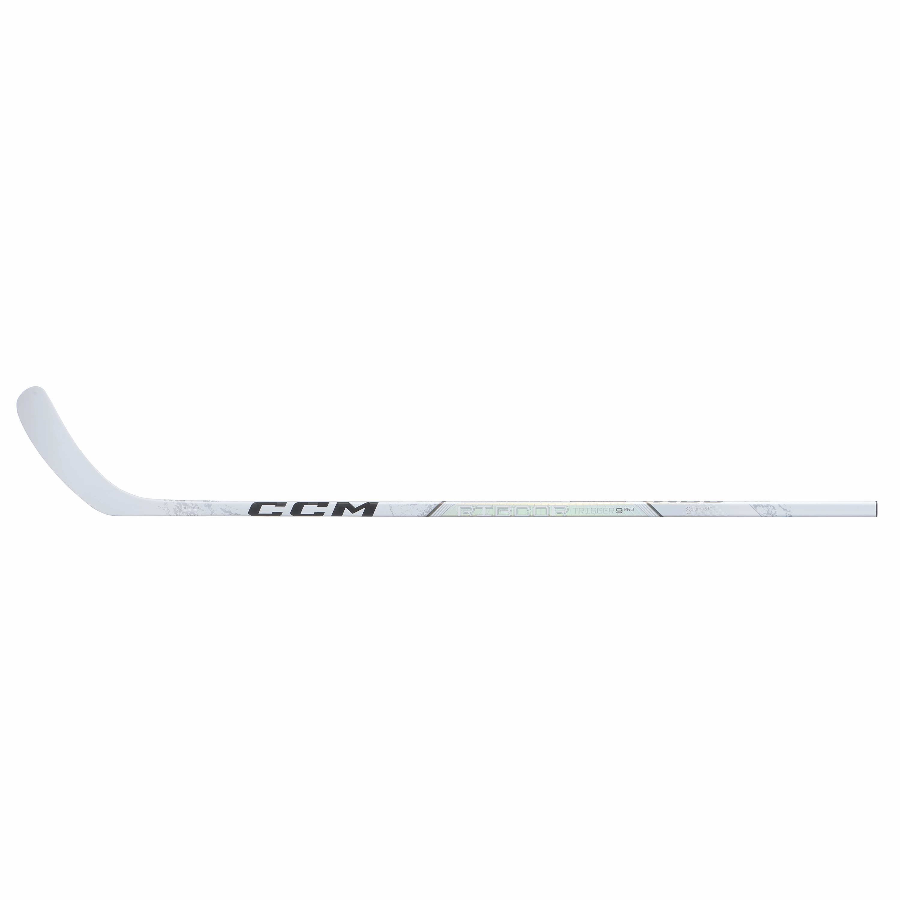 CCM Ribcor Trigger 9 Pro (WHITE) Hockey Stick - Junior