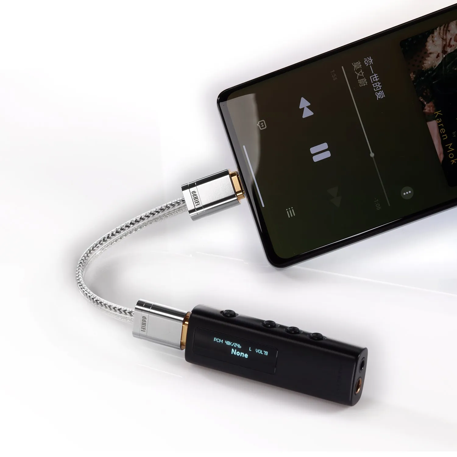 DD ddHiFi TC09S Type-C to Type-C OTG Data Cable
