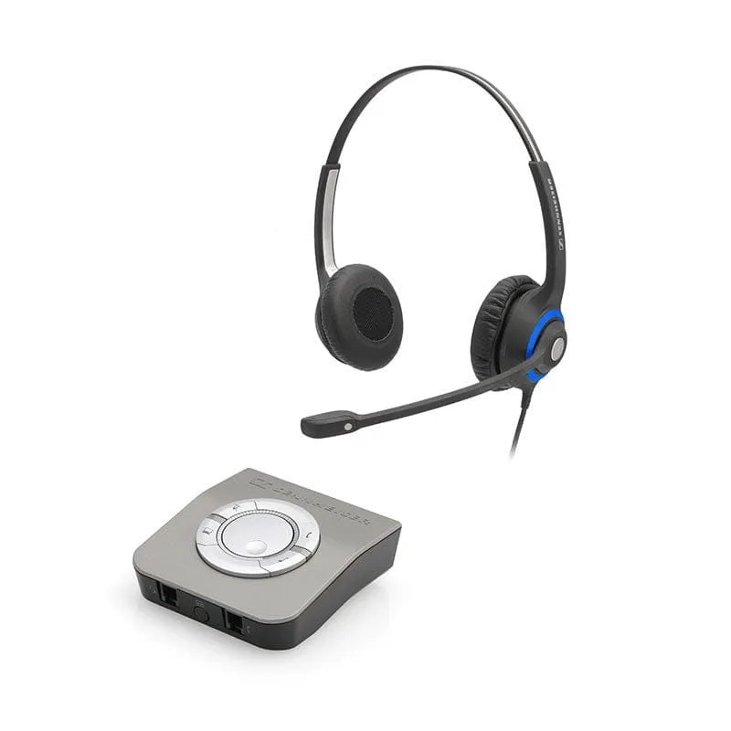 DeskMate Dual-Ear Universal Office Phone Bundle
