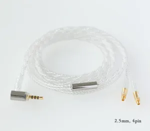 Final Audio C081 Straight MMCX Silver-Coated Cable