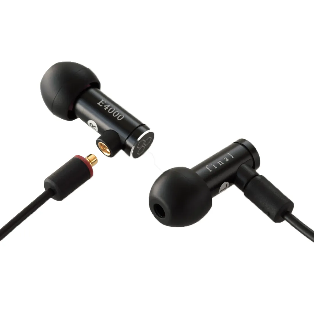 Final Audio E4000 Hi-Res Earphones ( free Glow-in-the-Dark tips)
