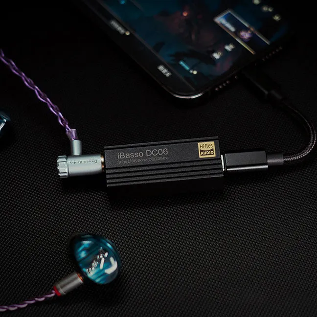 iBasso DC06 Portable DAC USB Cable Adapter