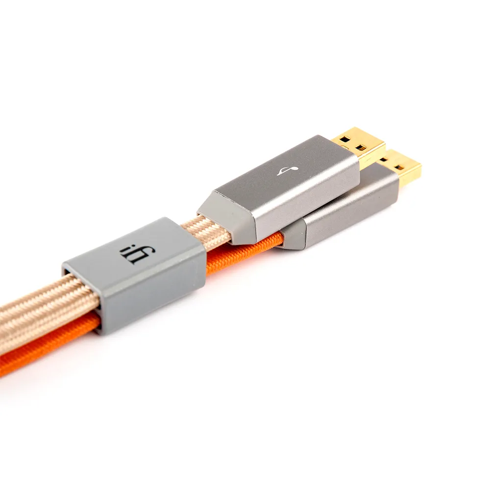 iFi Gemini 3.0 Dual Headed Audiophile USB Cable (0.7m, USB 2.0 B)