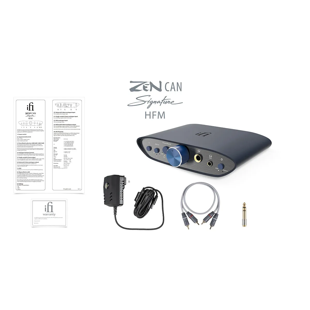 iFi ZEN CAN Signature HFM Headphone Amplifier (Open Box)