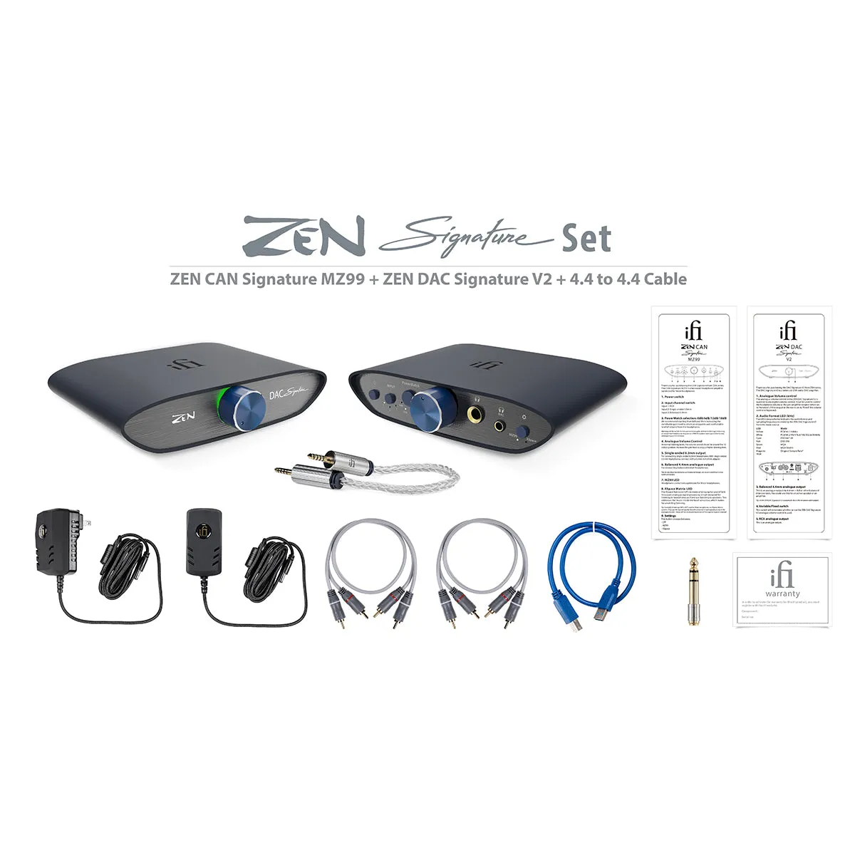 iFi ZEN Signature Set MZ99 (DAC V2   CAN MZ99   4.4mm Cable)