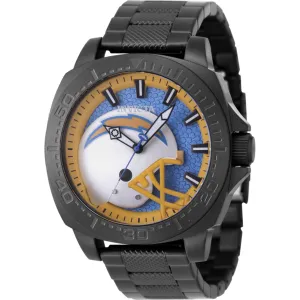 Invicta Men's Watch - NFL Los Angeles Chargers Yellow and Blue Dial Bracelet | 47890
