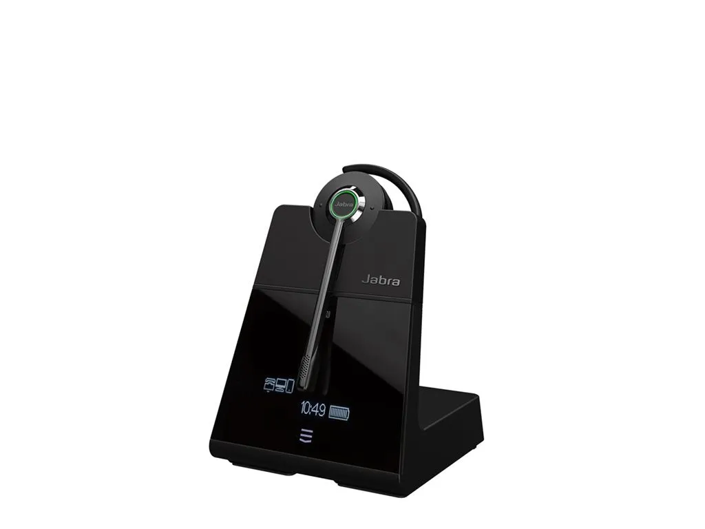 Jabra Engage 75 SE Convertible - Headset - on-ear - convertible - DECT / Bluetooth - wireless - NFC - Zoom Certified, UC certified, 9655-583-125