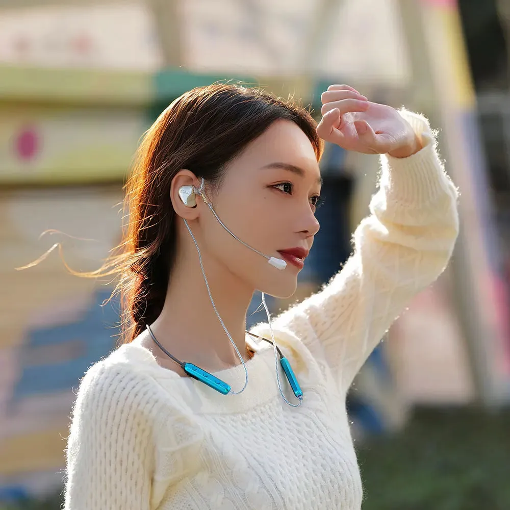 Kinera Celest SkySoar Bluetooth 5.3 Skin-Friendly Neckband Earphone Cable with Detachable Mic