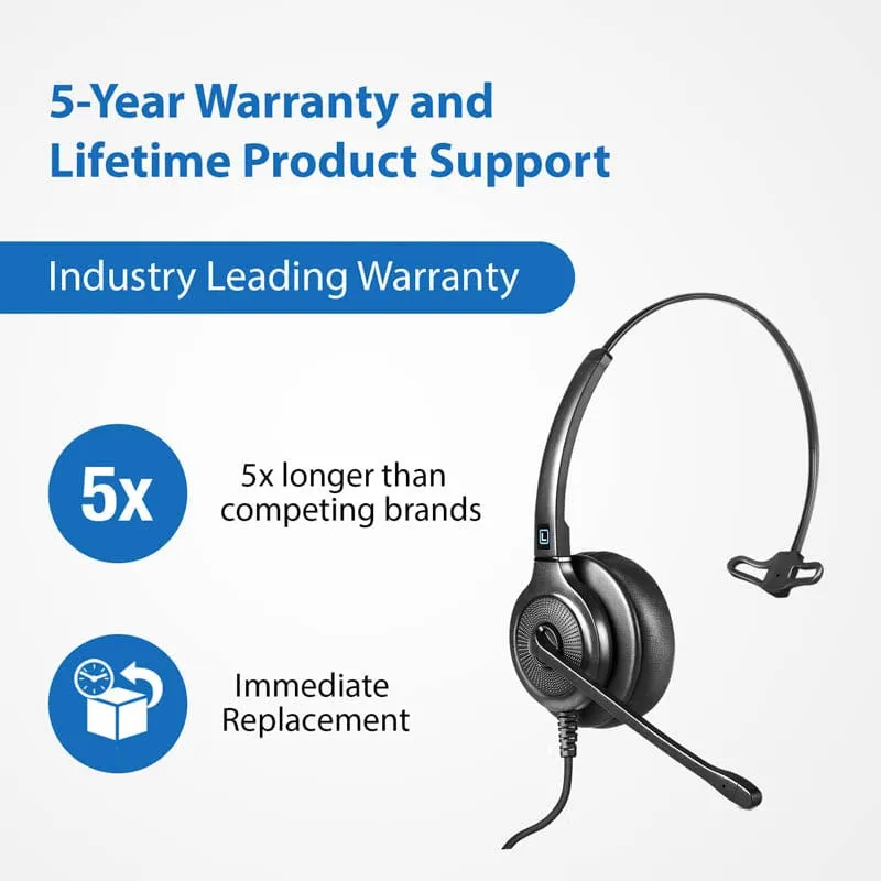 Leitner LH240XL Headset Easy Connect Bundle