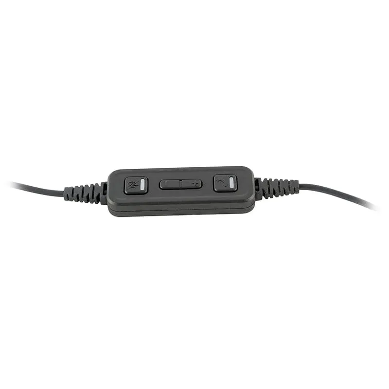 Leitner LH250 Single-Ear USB Headset with Ultra Noise-Canceling Microphone