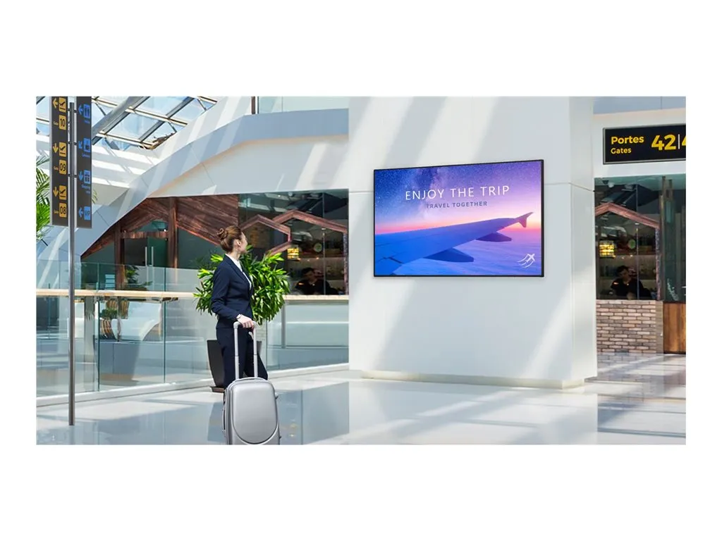 LG 49UH7N-E - 49 Diagonal Class UH7N-E Series LED-backlit LCD display - digital signage with Integrated Pro:Idiom - webOS - 4K