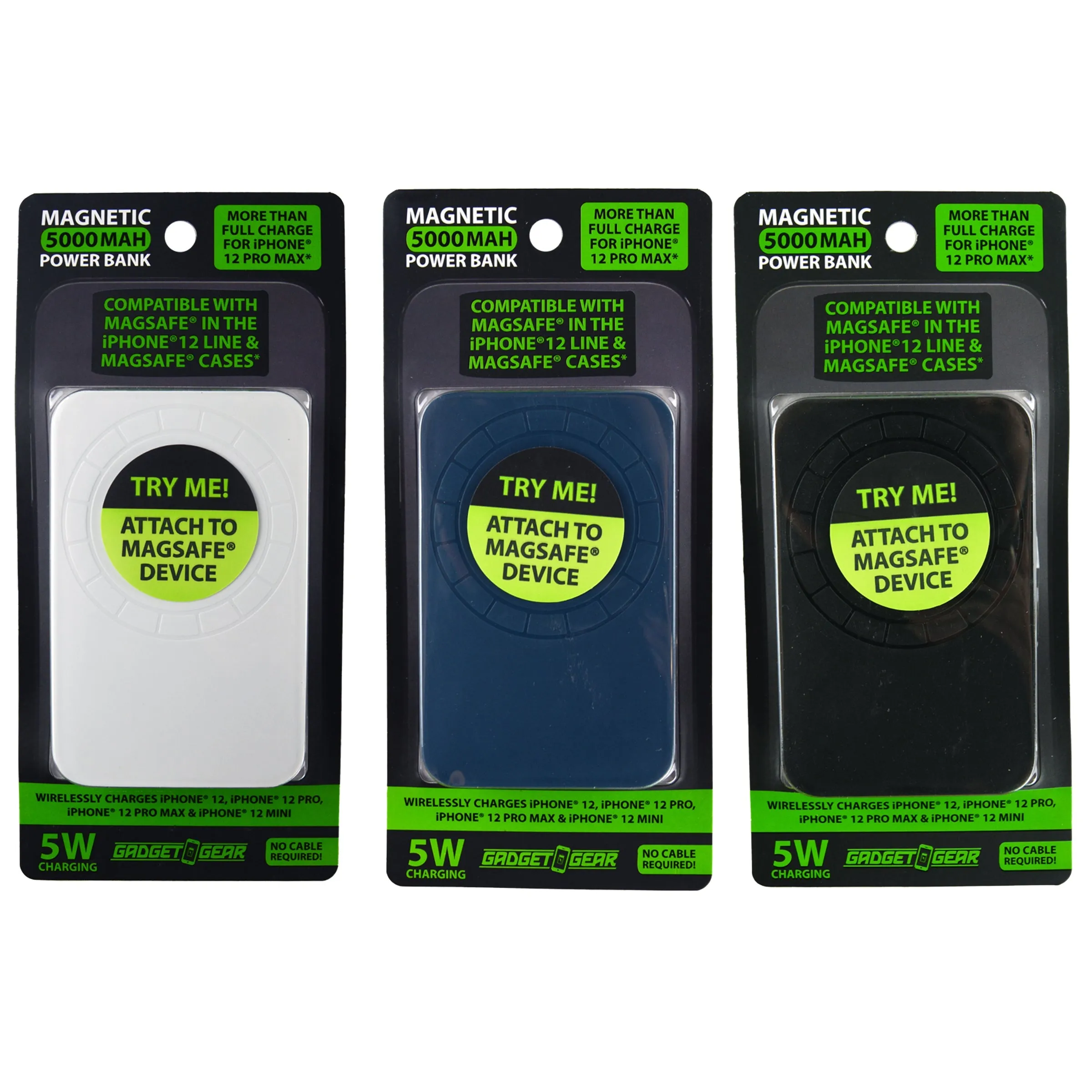 MagSafe® Power Bank Magnetic Wireless Charging 5 Watts - 4 Pieces Per Retail Ready Display 22145