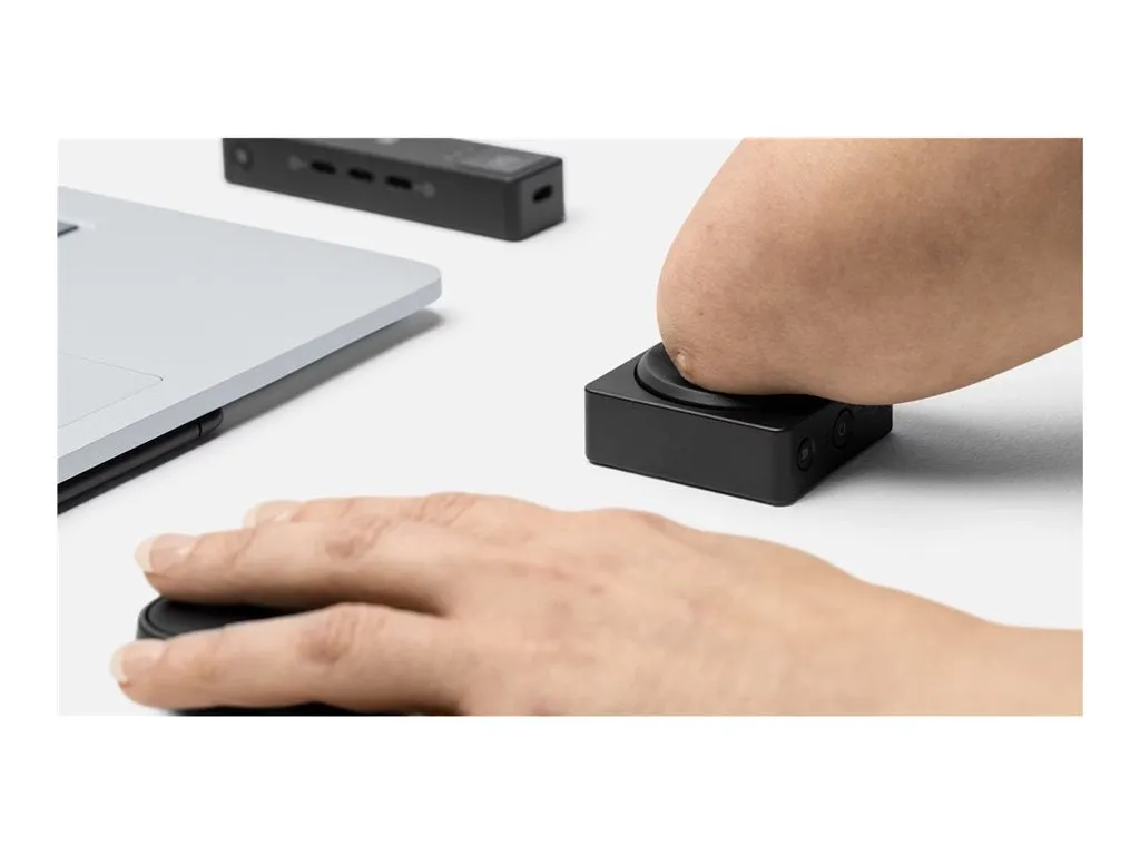 Microsoft Adaptive D-pad Button - Accessibility controller - 8 buttons - wireless - Bluetooth - black J85-00001