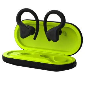 Monster 2MNTW0395B0L2 DNA Fit 2.0 Wireless Bluetooth Earbuds - Noise Cancelling Earbuds with Wireless Charging Case, Built-in Microphone, ANC & Water Resistance