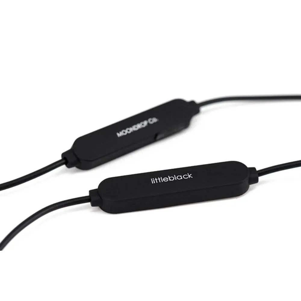 Moondrop Littleblack 2-Pin Bluetooth Cable for In-Ear Monitors (Open Box) - Discontinued