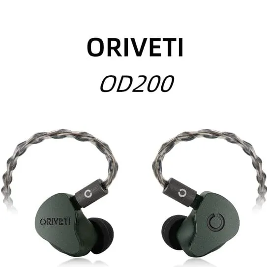 Open Box ORIVETI OD200 Single Be-Coated 9.8mm Dynamic Driver HiFi IEMs (Ships Only to Japan)