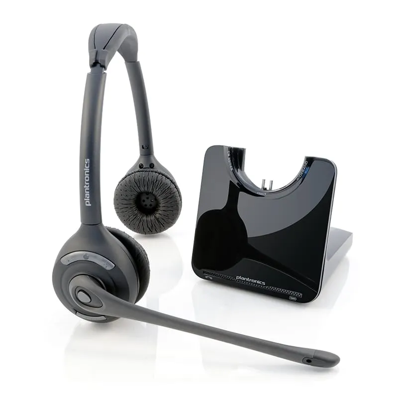 Plantronics CS520 Binaural Wireless Headset Basic Bundle