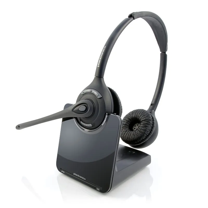 Plantronics CS520 Binaural Wireless Headset Basic Bundle
