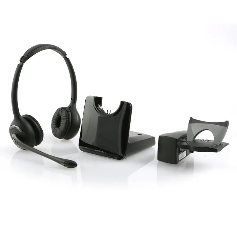 Plantronics CS520 Binaural Wireless Headset Professional Bundle