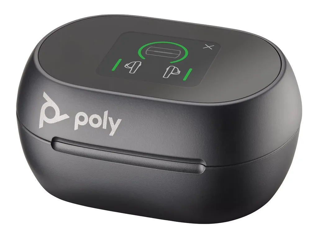 Poly - Charging case - touchscreen - black 8L584AA