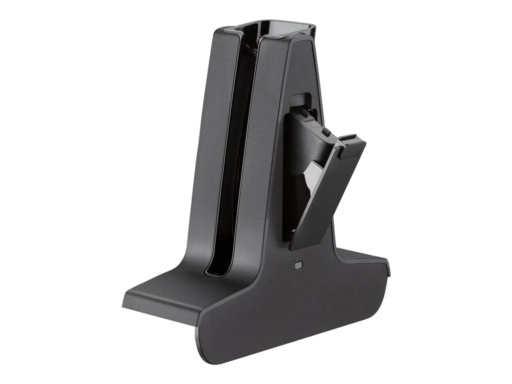 Poly Savi - Charging cradle - and wearing accessories - black - United States - for Poly Savi 8245 85T32AA#ABA