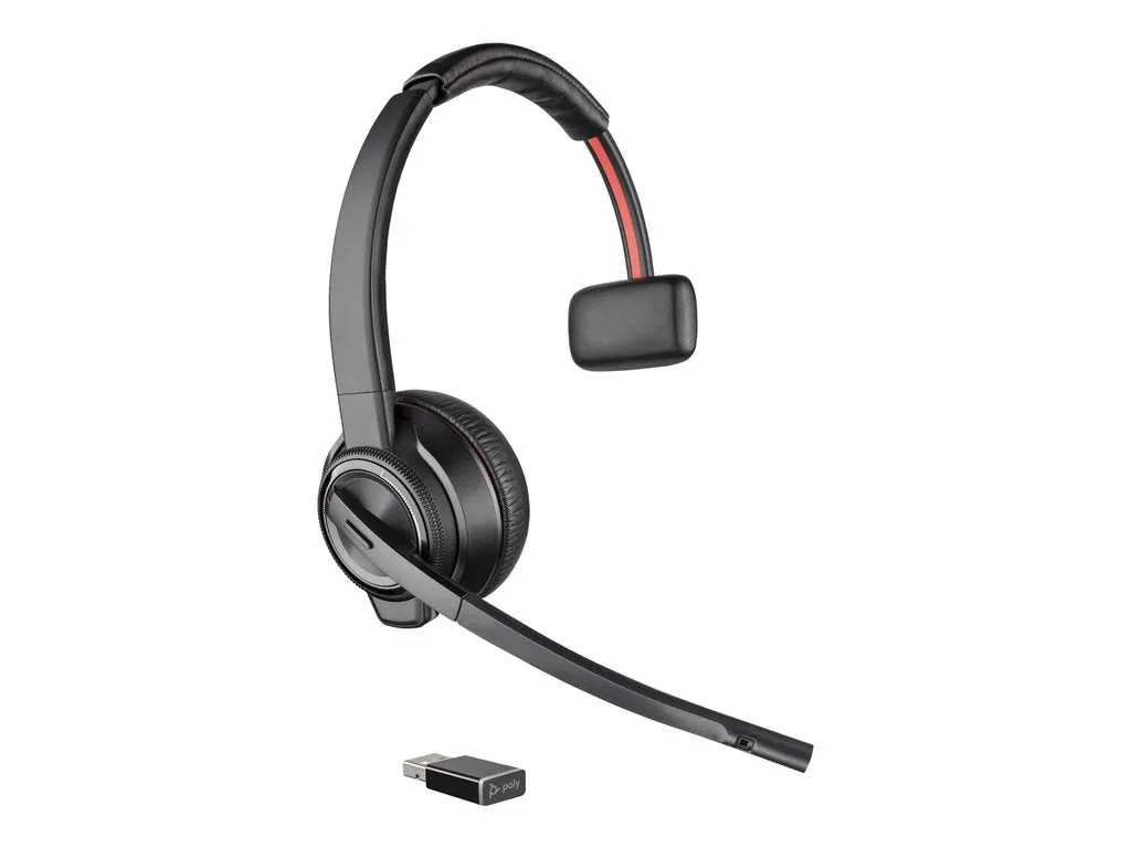 Poly Savi - Charging cradle - and wearing accessories - black - United States - for Poly Savi 8245 85T32AA#ABA