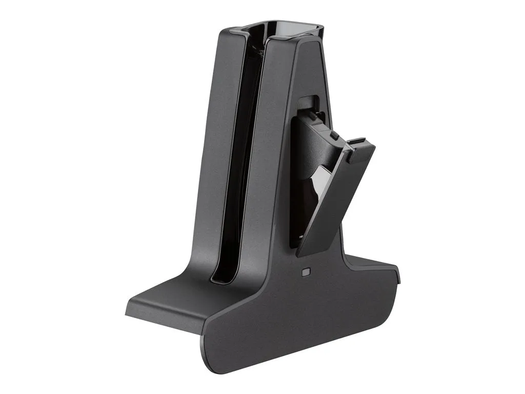 Poly Savi - Charging cradle - and wearing accessories - black - United States - for Poly Savi 8245 85T32AA#ABA