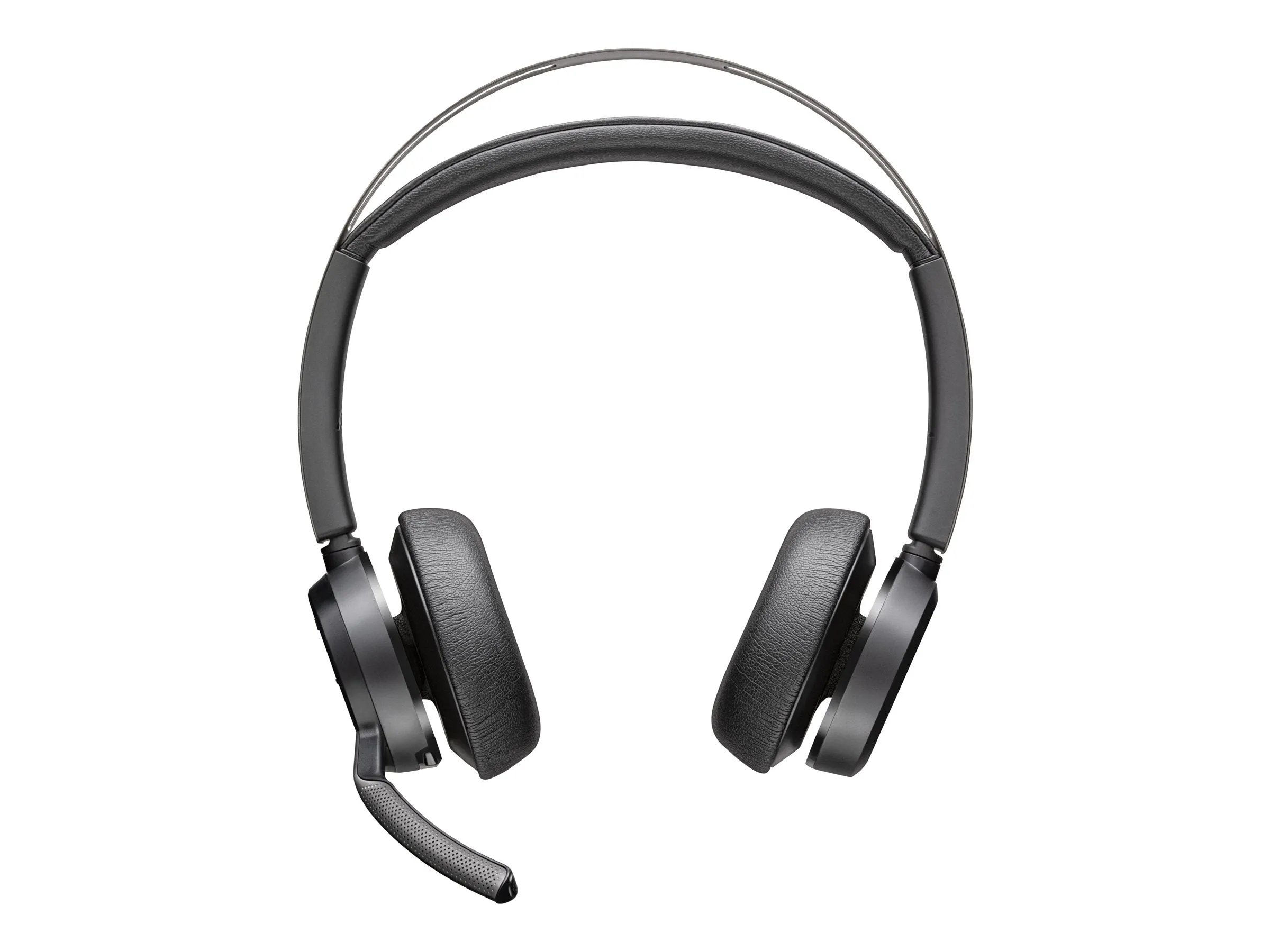 Poly Voyager Focus 2 - Headset - on-ear - Bluetooth - wireless - active noise canceling - USB-C via Bluetooth adapter - black 9T9J3AA#AC3