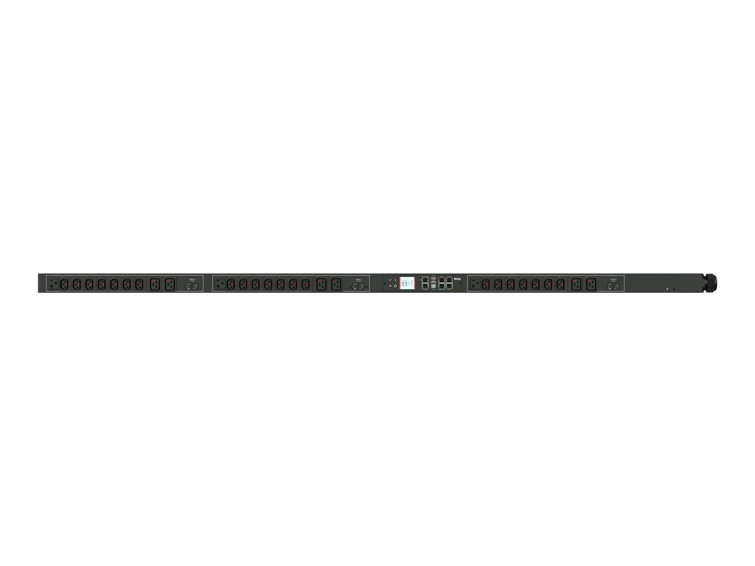 Raritan PX intelligent PX3-4660U-E2 - Power distribution unit (rack-mountable) - AC 208 V - 8600 VA - 3-phase WYE (star) - Ethernet