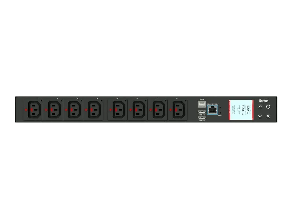 Raritan PX3-5190CXR-E2 - Power distribution unit (rack-mountable) - AC 230 V - 3700 VA - 1-phase - Ethernet 10/100, RS-232, USB,