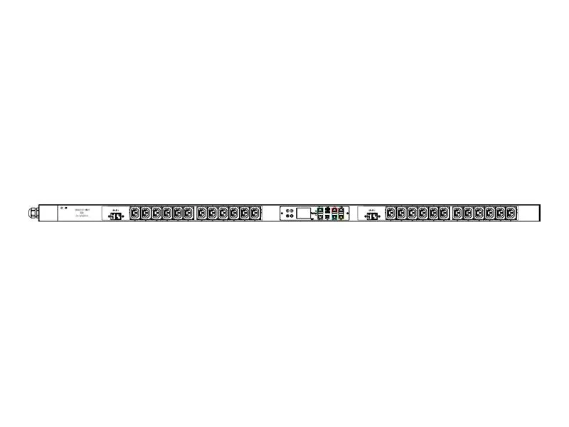 Raritan PX3-5492V - Power distribution unit (rack-mountable) - AC 120 V - 2900 VA - 1-phase - RS-232, USB, Ethernet 10/100/1000 PX3-5492V-K1