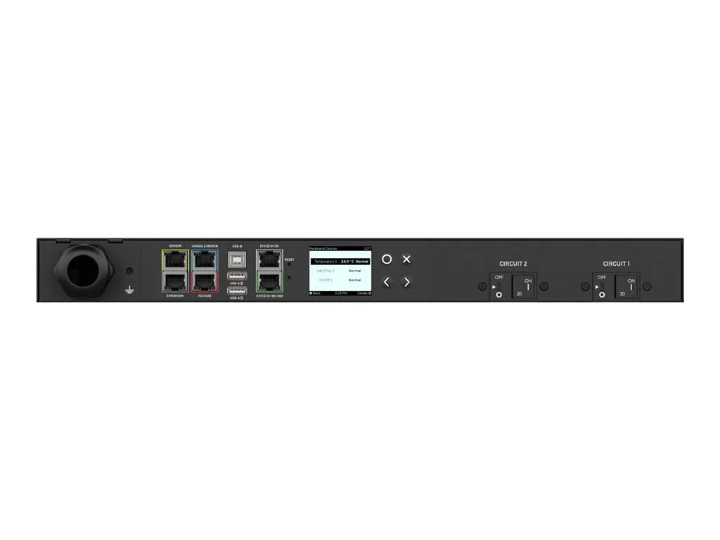 Raritan PX3-5768XR-E2 - Power distribution unit (rack-mountable) - AC 208 V - 6700 VA - 1-phase - USB, Ethernet 10/100/1000 -