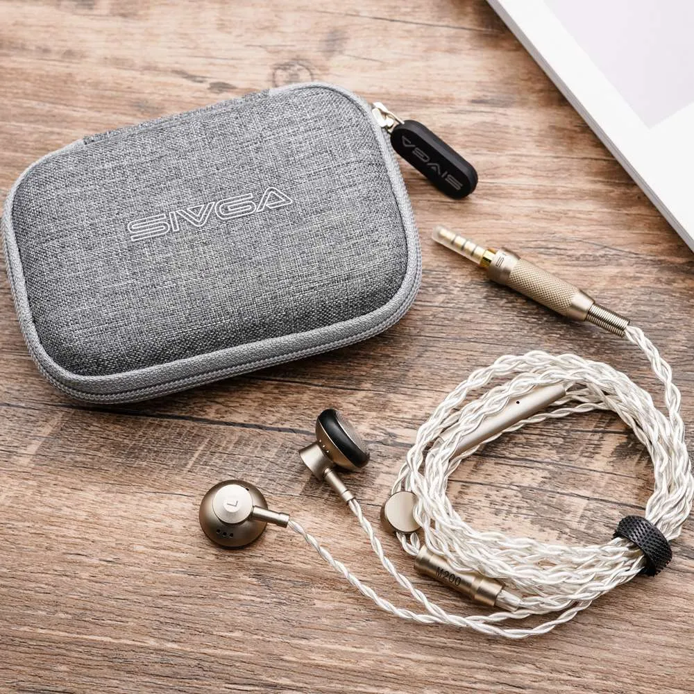 SIVGA M200 HiFi Wired Earphone - With Remote Control