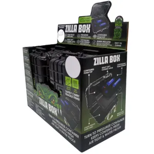 Smell Proof Pressurized Storage Box with Customizable Foam - 4 Pieces Per Retail Ready Display 23239