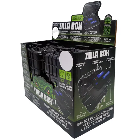 Smell Proof Pressurized Storage Box with Customizable Foam - 4 Pieces Per Retail Ready Display 23239