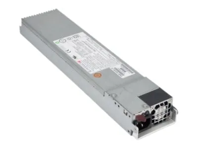 Supermicro PWS-1K01B-1R with battery backup - Power supply - hot-plug / redundant (plug-in module) - 80 PLUS Platinum - AC 200-240