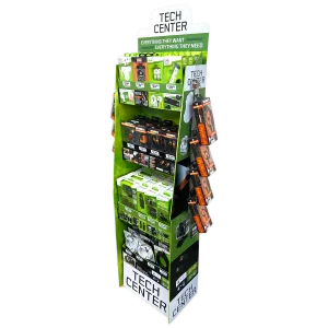 Tech Gift Floor Display Assortment Floor Display - 62 Pieces Per Retail Ready Display 88495