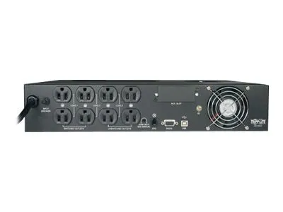 Tripp Lite SmartPro - UPS (rack-mountable) - AC 120 V - 1000 Watt - 1500 VA - Ethernet 10/100, RS-232, USB - output connectors: SMART1500RM2UN2