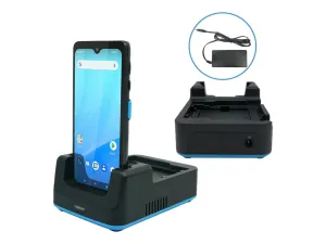 Unitech - Handheld charging cradle   power adapter - 1-slot - output connectors: 1 - United States - for Rugged Mobile Computer 5000-900113G
