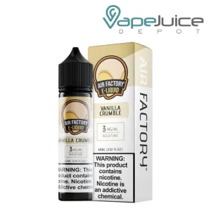 Vanilla Crumble Air Factory eLiquid 60ml