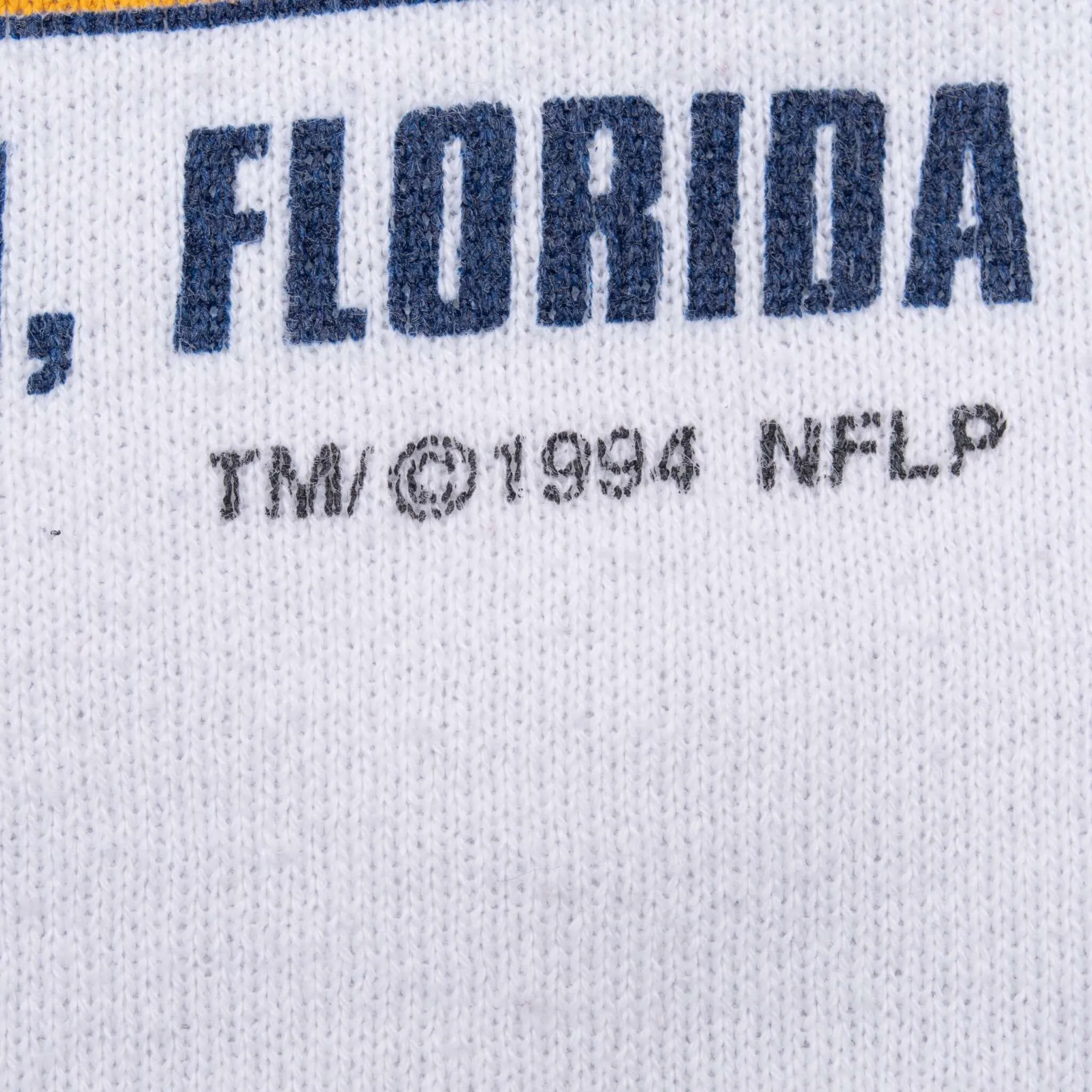 VINTAGE NFL SAN DIEGO CHARGERS SUPER BOWL XXIX 1995 SWEATSHIRT LARGE MADE IN USA